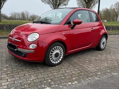 Gebraucht Fiat 500 Lounge 86 PS (63 kW) 2010 Rot Kleinwagen