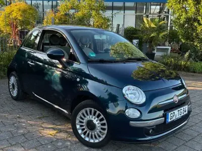 Gebraucht Fiat 500 Lounge 69 PS (50 kW) 2013 Blau Kleinwagen