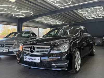 Brugt Mercedes C250 AMG 204 HK (150 kW) 2014 Sort Sedan