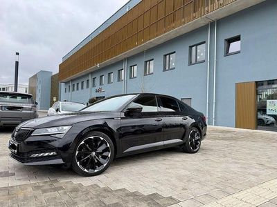 Gebraucht Skoda Superb SportLine 200 PS (147 kW) 2020 Schwarz Limousine