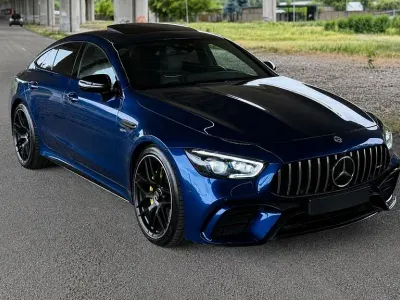 Gebraucht Mercedes AMG GT 43 AMG 367 PS (269 kW) 2021 Blau Coupé