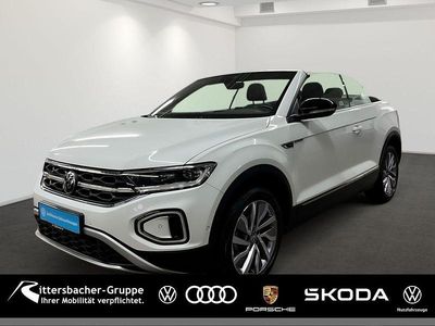 Pure white Gebraucht 2023 VW T-Roc Cabriolet Style Cabrio | 28.870 € (Fairer Preis)