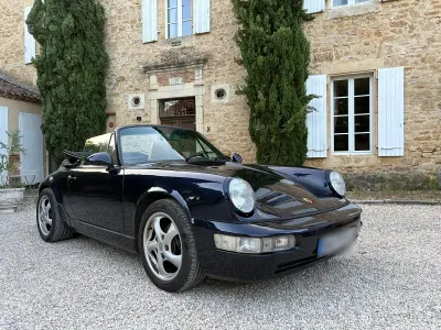 Gebraucht Porsche 911 250 PS (183 kW) 1991 Blau Cabrio