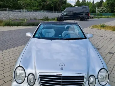 Gebraucht Mercedes CLK320 218 PS (160 kW) 2002 Silber Cabrio