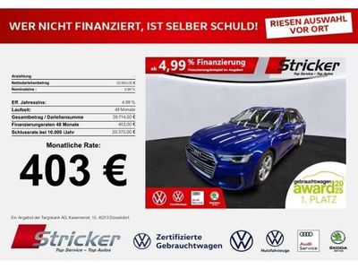 Ultrablau metallic (metallic) Gebraucht 2022 Audi A6 S-Line Kombi | 33.949 € (Superpreis)