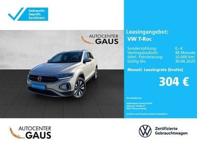 Second-hand VW T-Roc Move 150 CP (110 kW) 2024 Alb SUV