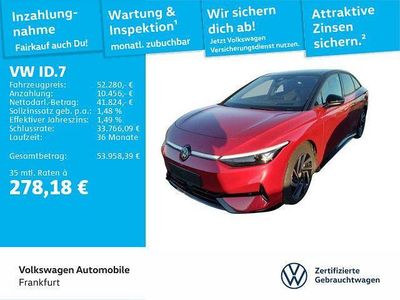 Usata VW ID.7 IQ Drive 210 kW (286 CV) 2025 Rosso Berlina