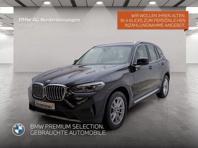 Gebraucht BMW X3 Sport Line 245 PS (180 kW) 2022 Schwarz SUV