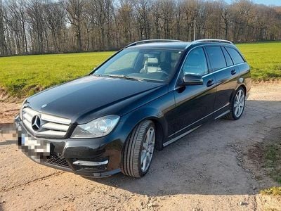 Second-hand Mercedes C180 AMG line 156 CP (114 kW) 2014 Negru Break