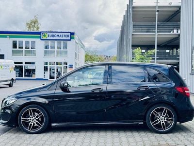 Gebraucht Mercedes B200 AMG line 136 PS (100 kW) 2018 Schwarz Van / Kleinbus