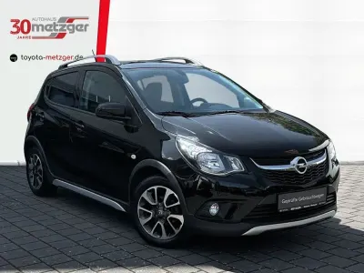 Gebraucht Opel Karl Rocks 75 PS (55 kW) 2017 Onyx schwarz Kleinwagen