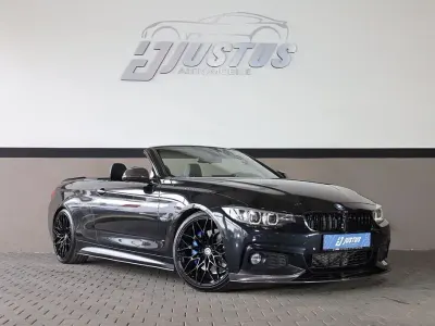 Käytetty BMW 440 Performance 326 HP (239 kW) 2018 Musta Avoauto