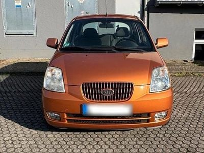Usata Kia Picanto 65 CV (47 kW) 2005 Arancione Utilitaria