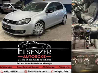 Gebraucht VW Golf VI Comfortline 122 PS (89 kW) 2009 Silber Limousine
