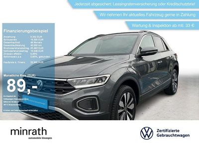 Gebraucht VW T-Roc Move 150 PS (110 kW) 2024 Grau SUV