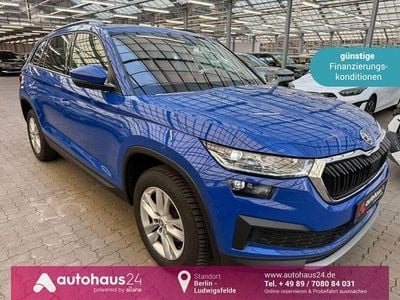 Blau Gebraucht 2021 Skoda Kodiaq Ambition SUV | 24.990 € (Guter Preis)