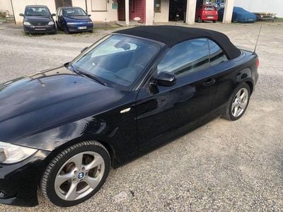 Usata BMW 118 Cabriolet 143 CV (105 kW) 2011 Nero Cabrio
