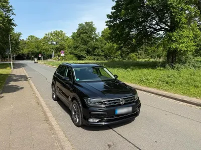 Gebraucht VW Tiguan R-line 239 PS (175 kW) 2017 Schwarz SUV