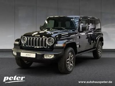 Nowe Jeep Wrangler Sahara 272 KM (200 kW) 2025 Czarny SUV