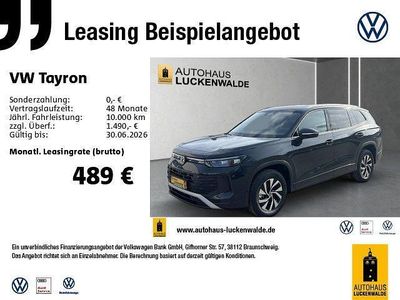 Neu VW Tayron Life 150 PS (110 kW) 2026 SUV