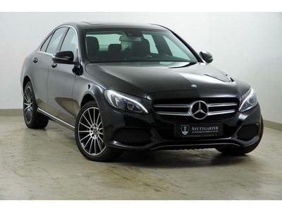 Obsidianschwarz lack (metallic) Gebraucht 2015 Mercedes C250 Limousine | 16.990 € (Fairer Preis)