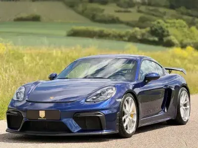 Gebraucht Porsche 718 Cayman GT4 420 PS (308 kW) 2020 Blau Coupé