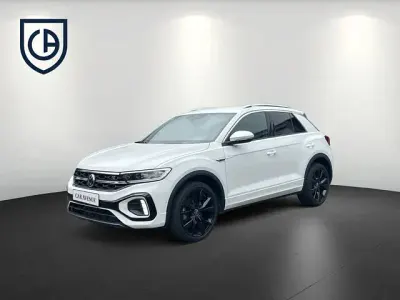 Gebraucht VW T-Roc R-line 150 PS (110 kW) 2024 Weiß schwarz SUV
