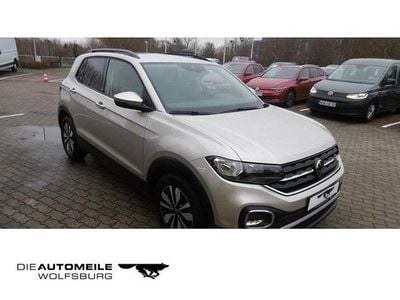 Gebraucht VW T-Cross Move 95 PS (69 kW) 2023 Ivory silver metallic (metallic) SUV