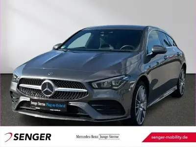 Gebraucht Mercedes CLA250e Shooting Brake AMG line 218 PS (160 kW) 2023 Lack mountaingrau Kombi