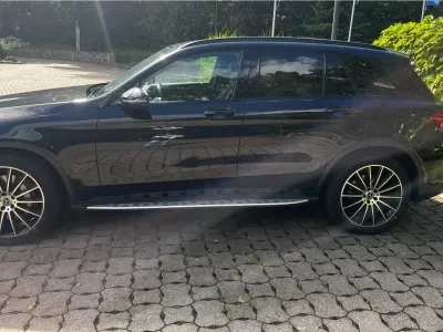 Gebraucht Mercedes GLC350 AMG line 2018 Schwarz SUV