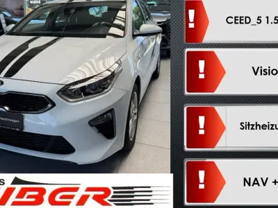 Gebraucht Kia Ceed Vision 160 PS (117 kW) 2022 Weiß Kleinwagen