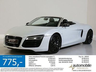 Gebraucht Audi R8 Spyder Ambiente 430 PS (316 kW) 2014 Grau Cabrio