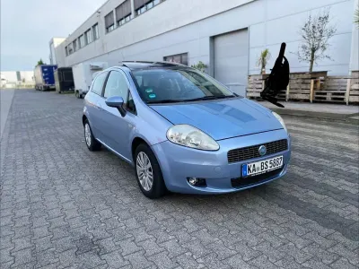 Gebraucht Fiat Punto Dynamic 80 PS (58 kW) 2006 Blau Kleinwagen