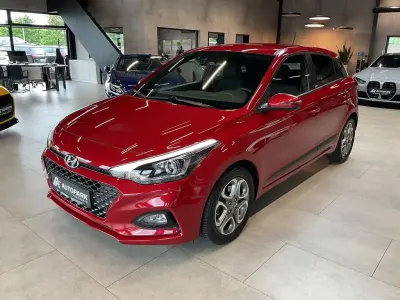 Brugt Hyundai i20 Style 140 HK (102 kW) 2020 Rød Hatchback