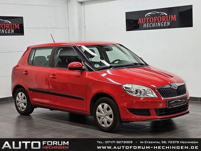 Gebraucht Skoda Fabia Ambition 69 PS (50 kW) 2013 Rot Limousine