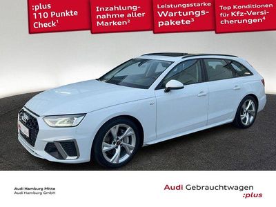 Gletscherweiß metallic Gebraucht 2023 Audi A4 S-Line Kombi | 29.450 € (Superpreis)