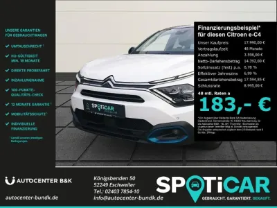 Gebraucht Citroën e-C4 Shine 100 kW (136 PS) 2022 Weiß SUV