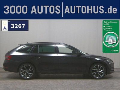 Gebraucht Skoda Superb SportLine 218 PS (160 kW) 2020 Schwarz Kombi