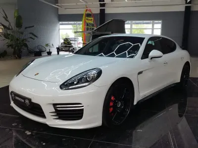 Gebraucht Porsche Panamera GTS 441 PS (324 kW) 2016 Pure white/weiss Kleinwagen