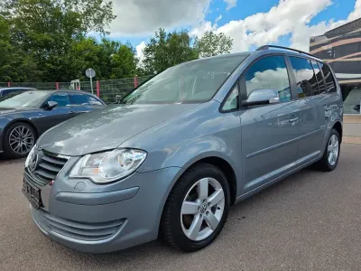Gebraucht VW Touran Freestyle 105 PS (77 kW) 2009 Blau Van / Kleinbus