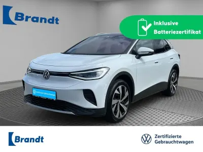 Gebraucht VW ID.4 Pro 210 kW (286 PS) 2024 Gletscherweiß metallic / schwarz (metallic) SUV