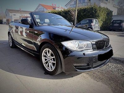 Gebraucht BMW 118 Cabriolet 143 PS (105 kW) 2011 Schwarz Cabrio