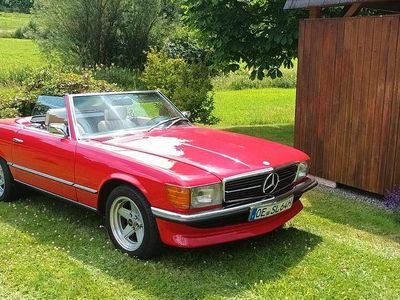 Usata Mercedes SL280 185 CV (136 kW) 1979 Rosso Cabrio