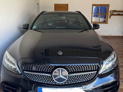 Gebraucht Mercedes C220 AMG 194 PS (142 kW) 2019 Schwarz Kombi