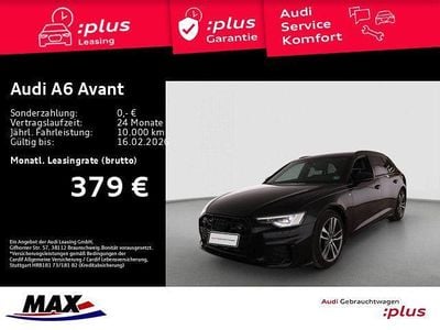 Mythosschwarz metallic Gebraucht 2025 Audi A6 S-Line Kombi | 49.549 € (Guter Preis)