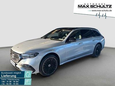 Metalliclack hightechsilber Gebraucht 2025 Mercedes E450 AMG Kombi | 94.950 €
