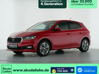 Brugt Skoda Fabia Style 110 HK (80 kW) 2022 Rød Hatchback
