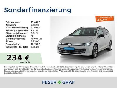 Pure white Gebraucht 2025 VW Golf VIII Goal Kombi | 25.440 € (Guter Preis)