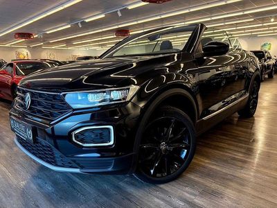 Gebraucht VW T-Roc Cabriolet Style 150 PS (110 kW) 2021 Schwarz Cabrio