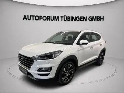 Gebraucht Hyundai Tucson Premium 177 PS (130 kW) 2020 Weiß SUV